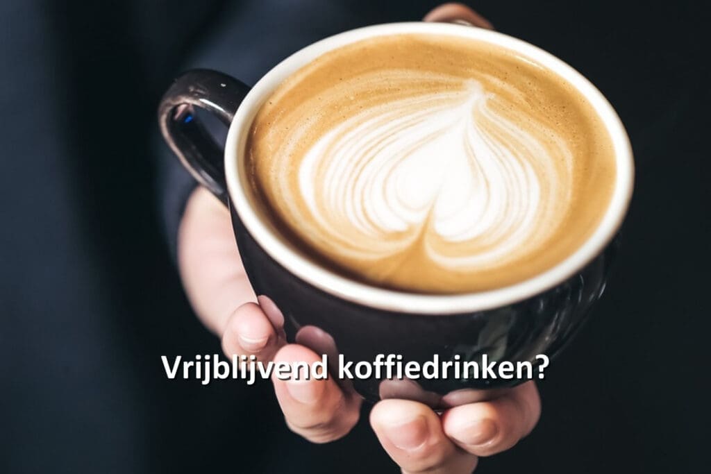 Cappuccino met een hart