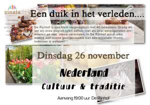 Duik in avond november 