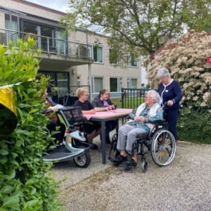 Bekeuring voor te hard rijden tijdens de Gouden Appel Vierdaagse