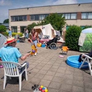 De Gelderlander, camping, De Lingehof, zomer, vakantie
